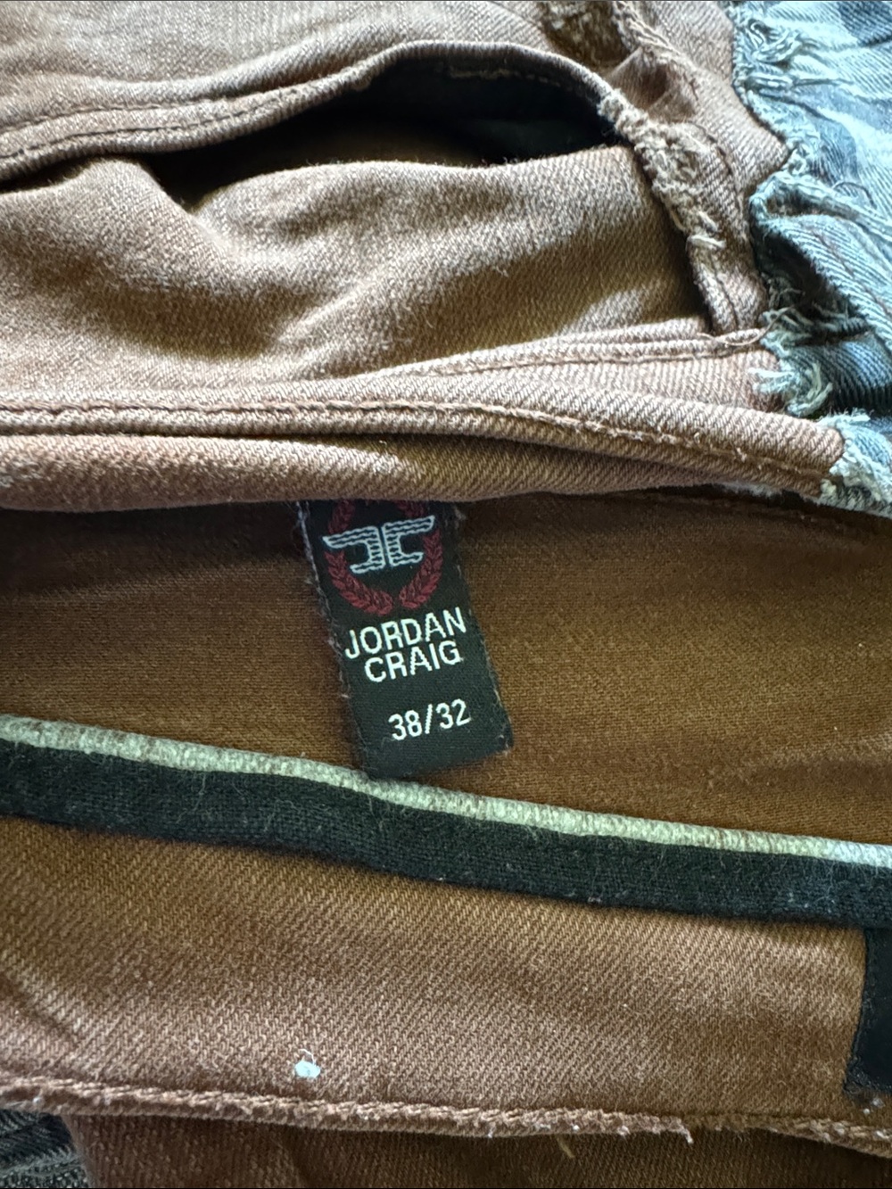 Jordan Craig Brown Denim Jeans